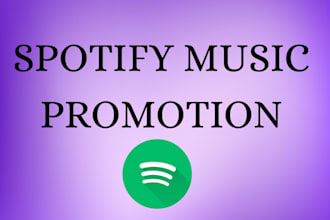 do spotify music promotion, spotify album promotion and marketing for USA