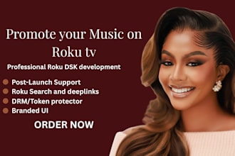 promote your music video on roku TV music channel