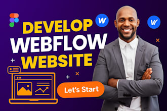 develop webflow website, webflow bug fix, figma to webflow, fix webflow expert