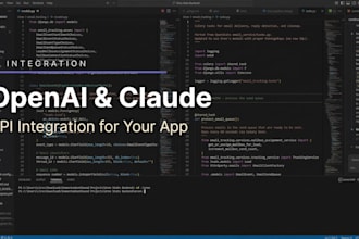integrate openai and claude ai into your app, backend or automation