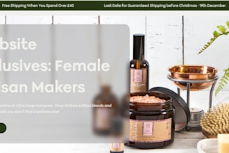 setup profitable natural soap website skincare website natural soap store