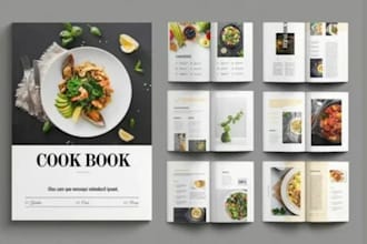 design cookbook, design cookbook recipes and cookbook format meal plan