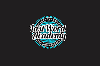 design academic comedy festival logo