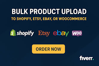 import shopify amazon ebay bulk products upload product listings CSV file autods