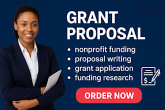 write grant proposal nonprofit funding proposal writing grant application fund