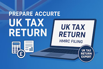 prepare accurate UK tax return with expert hmrc filing support