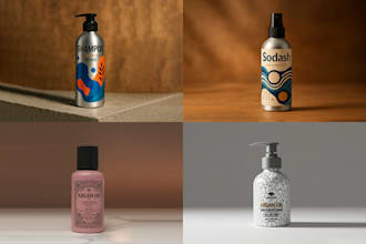 make tea packaging, essential oil, metal packaging design