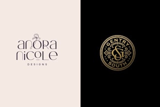 design fashion cloth apparel cosmetic brand logo