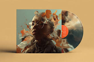 design album or single cover art