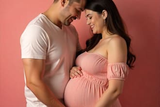 professionally retouch maternity, newborn and family portraits
