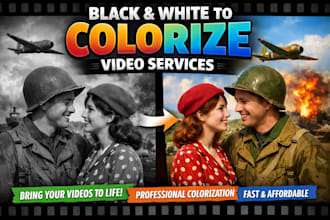 colorize black and white video