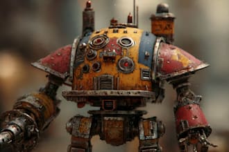 paint warhammer 40k 2d miniature painting modeling