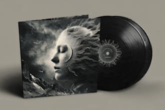 design professional album or cd cover art