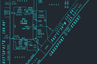 create professional residential site plans for permits