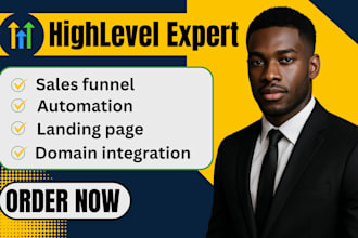 sales funnel in clickfunnel, gohighlevel, systeme io, design funnel landing page
