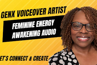 create sensual voiceovers in a feminine voice
