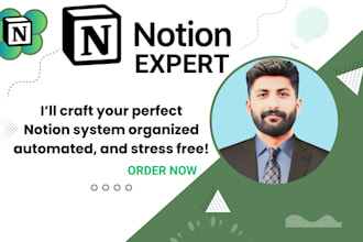 be your notion expert for workspace design notion templates notion automation