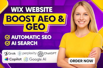 do GEO ai SEO and answer engine optimization for wordpress wix and shopify
