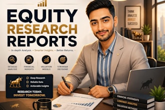 make institutional equity research report