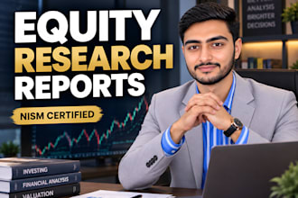 do equity research, stock analysis and valuation