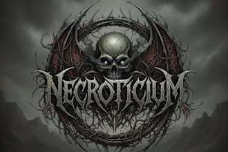 create a unique extreme metal logo for your band