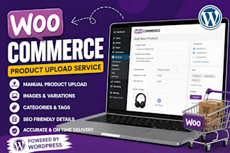upload woocommerce products and optimize product listings