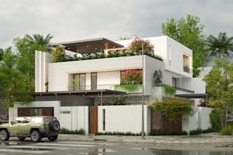 do sketchup revit model, render