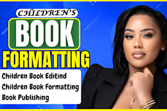 format children book paperback layout amazon kdp formatting