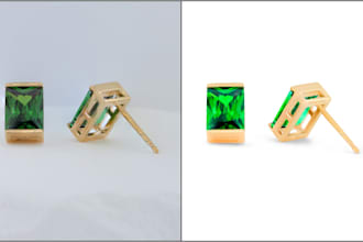 retouch jewelry photos for amazon, etsy, and shopify