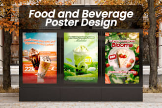 create stunning promotional product posters