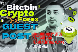 post SEO optimized guest posts in blockchain  crypto niches