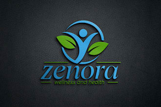 design a unique wellness logo for your brand