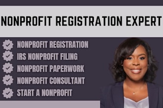 startup nonprofit consultant 501c3 registration, bylaws and ein filing services