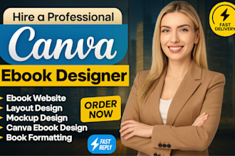 canva ebook design, pdf design, ebook formatting, workbook, book interior design
