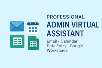 be your professional administrative virtual assistant for daily tasks