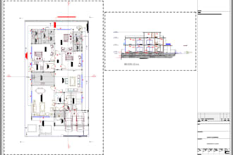 do autocad 2d civil drafting and house plans