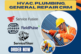 do service fusion titan jobber housecall field pulse workiz hvac plumbing crm