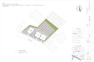 draw site plans, plot plan, lot subdivision landscape design