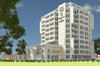 do realistic 3d model into rhino, 3ds max, sketchup, cad to 3d and visualization
