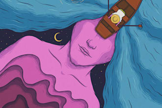 illustrate a custom psychedelic or surreal illustrations