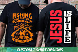 do custom tshirt designs for your brand and apparel