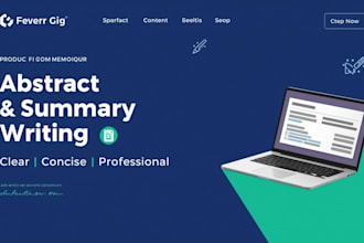 rewrite abstracts and provide clear, polished summaries