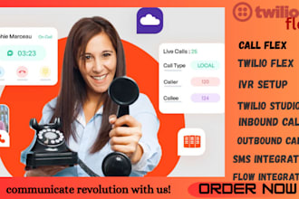 integrate twilio flex with CRM, IVR, and workflows