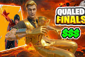 design a viral 3d fortnite thumbnail for youtube