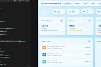create a custom website for you