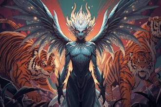 create fantasy art, creatures and characters