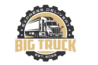design a professional transport, trucking and logistics logo