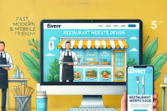 create a mobile optimized bar or cafe, fine dining website