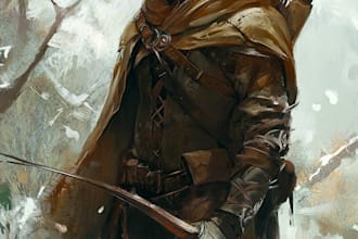 dnd character art and dnd character art
