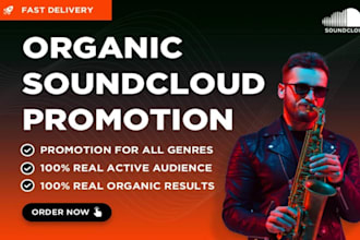 do soundcloud and spotify promotion for super fast organic growth